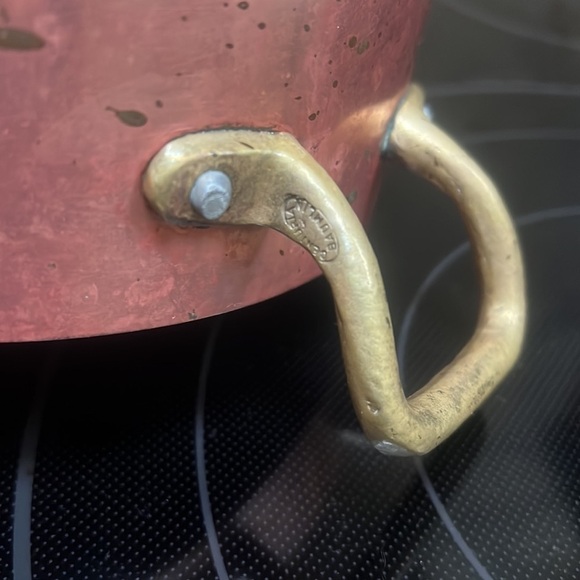 1.5QT Centuria Baumlin Vintage French Copper Pot - Picture 5 of 6